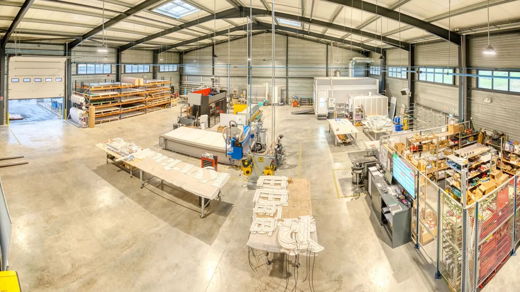 Atelier de production intégré du Groupe DPH