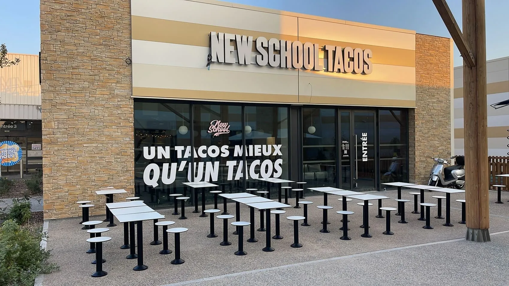 Réalisation ANTIS, New School Tacos, Puget-sur-Argens
